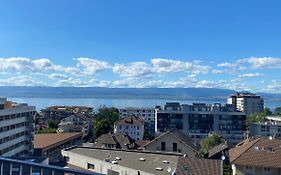 T2 centre de Thonon avec vue lac